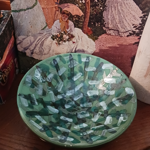 Large Handmade Art Pottery Studio Bowl 🥣Signed by Phillip,Vintage Gift Item.🎁 - Picture 15 of 16